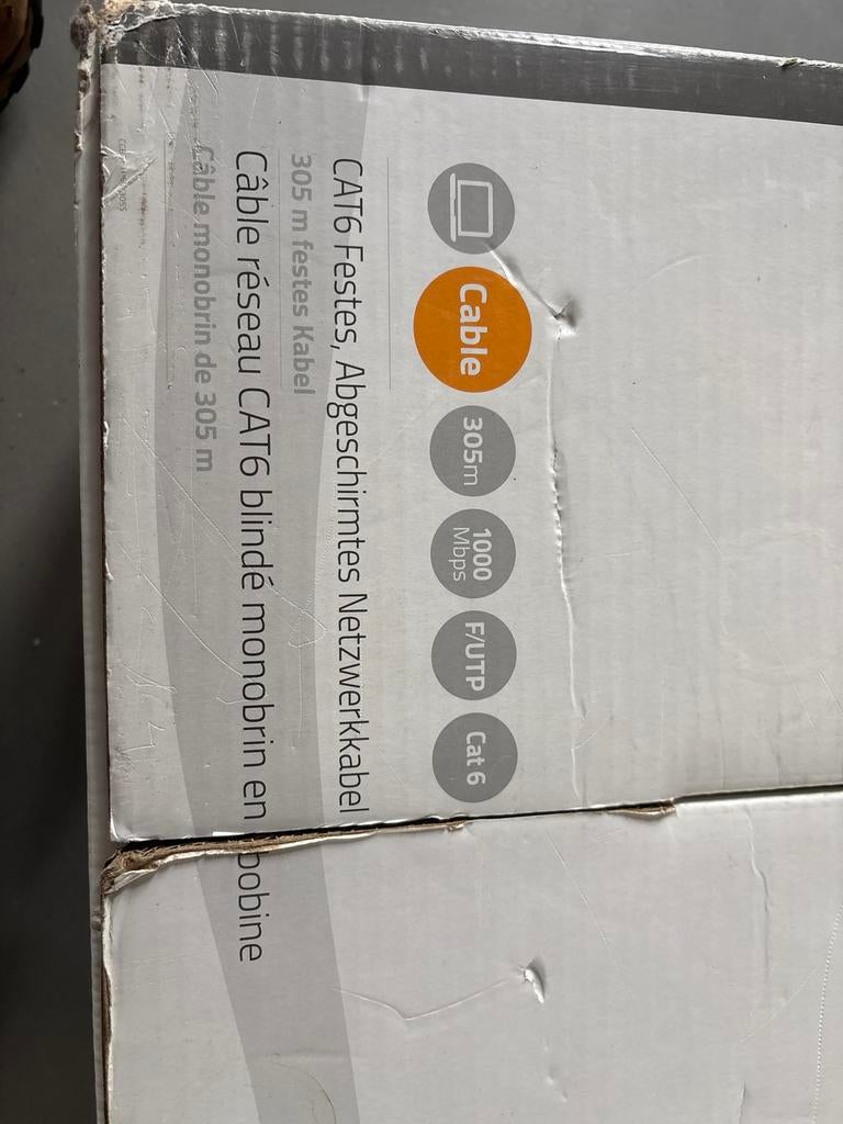 UTP Cat 6 kabel - 52 meter - Nieuw, Ophalen of Verzenden, Nieuw