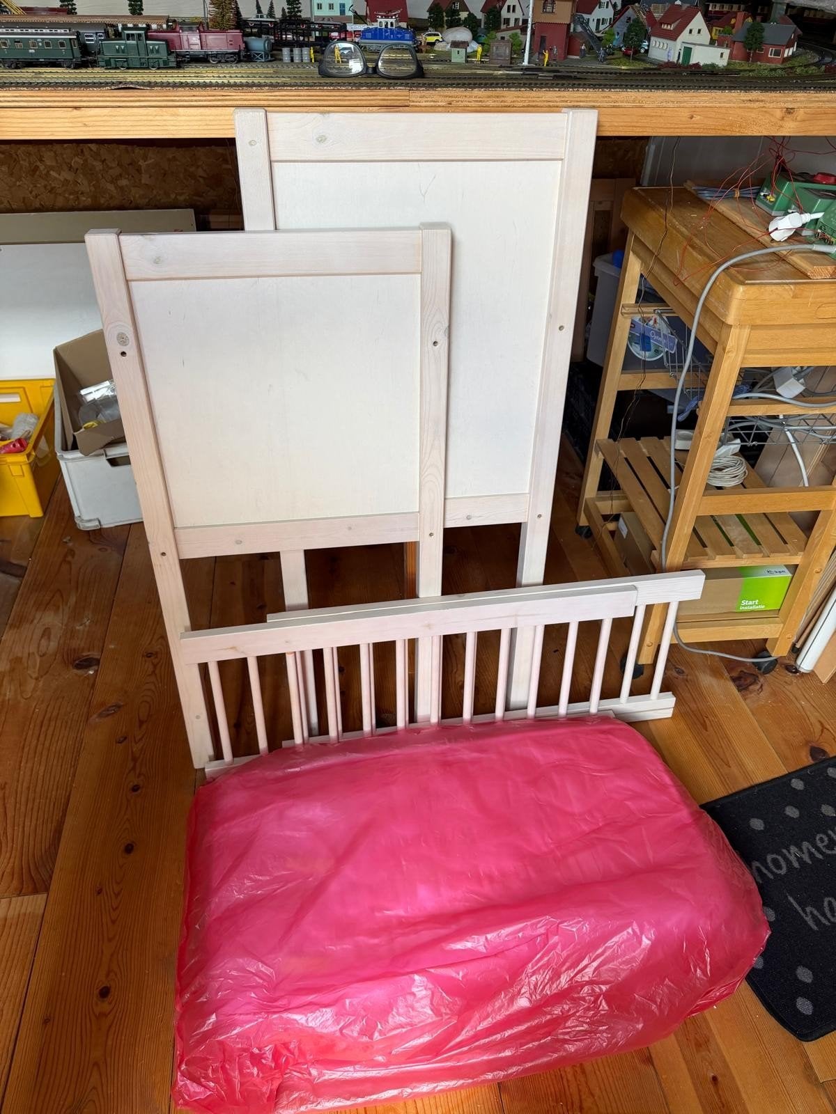 Kinderledikantje, Ophalen, Minder dan 140 cm, Minder dan 70 cm, Matras