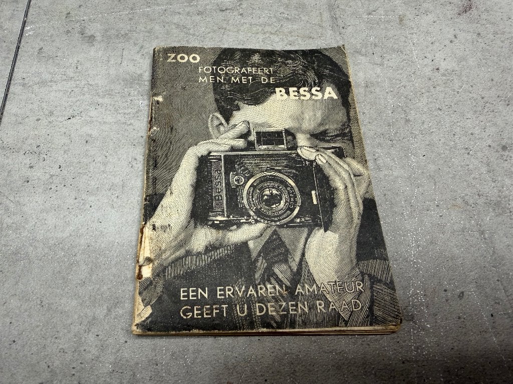 Zoo fotografeert men met de BESSA - boekje - 11479, Ophalen of Verzenden