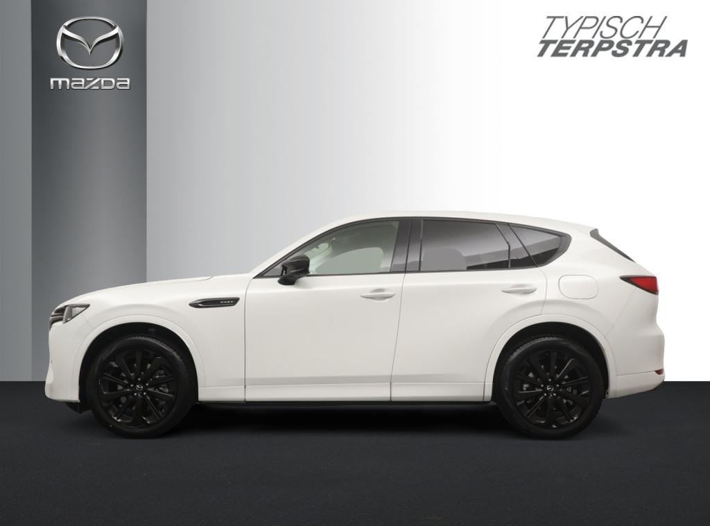 Mazda CX-60 e-Skyactiv PHEV 327 AWD Homura / CS & DA pack /, Auto's, Gebruikt, 2500 kg, Wit, CX-60