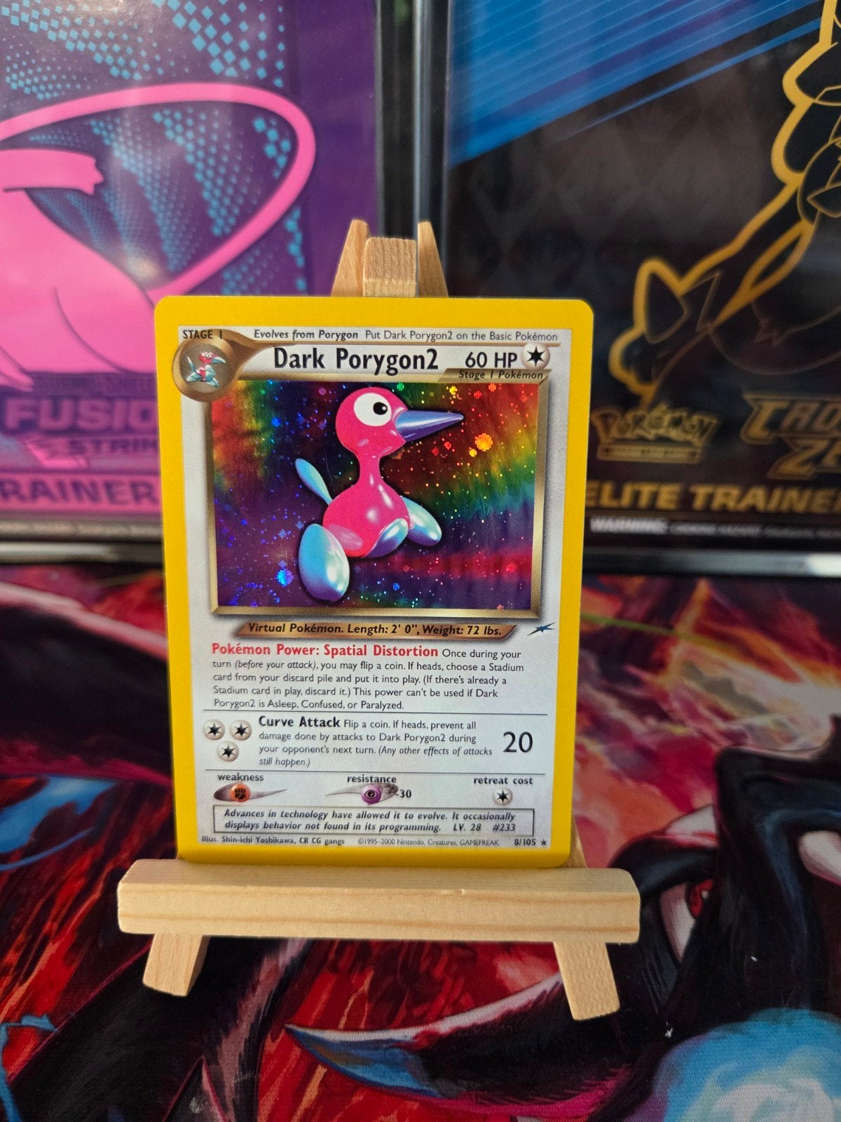 Dark Porygon2 (NDE 8) Neo Destiny Pokémon Kaart NM, Verzenden