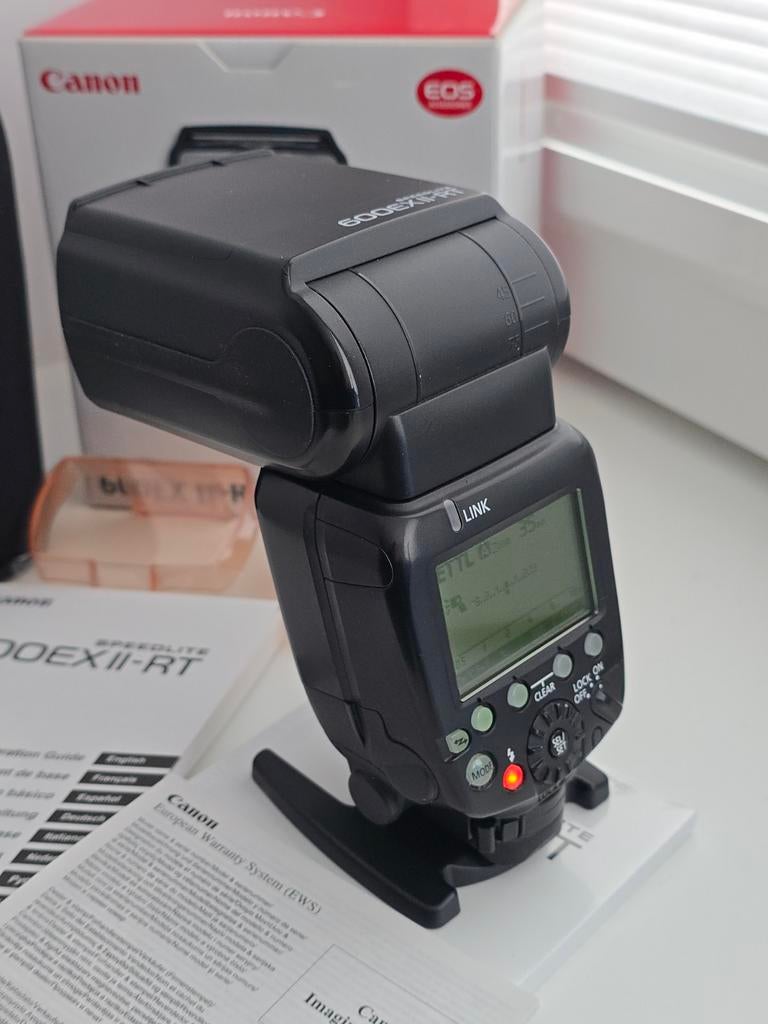 Canon Speedlite 600 EX II-RT in uitstekende staat, Ophalen of Verzenden