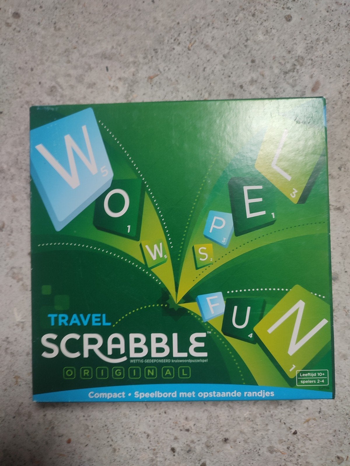 Travel scrabble, Drie of vier spelers, Ophalen of Verzenden, Nieuw, Reisspel