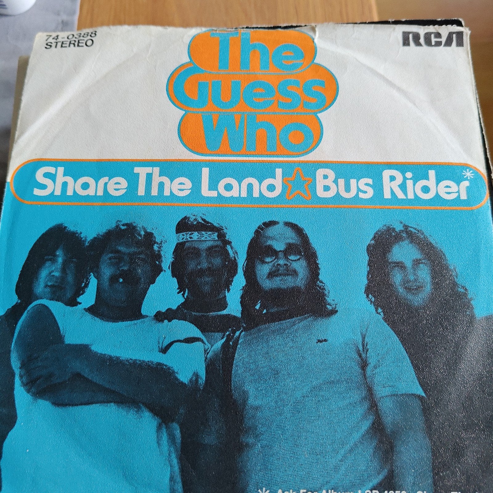 The Guess Who - Share The Land / Bus Rider (7 inch single), Ophalen of Verzenden, Gebruikt, 7 inch, EP