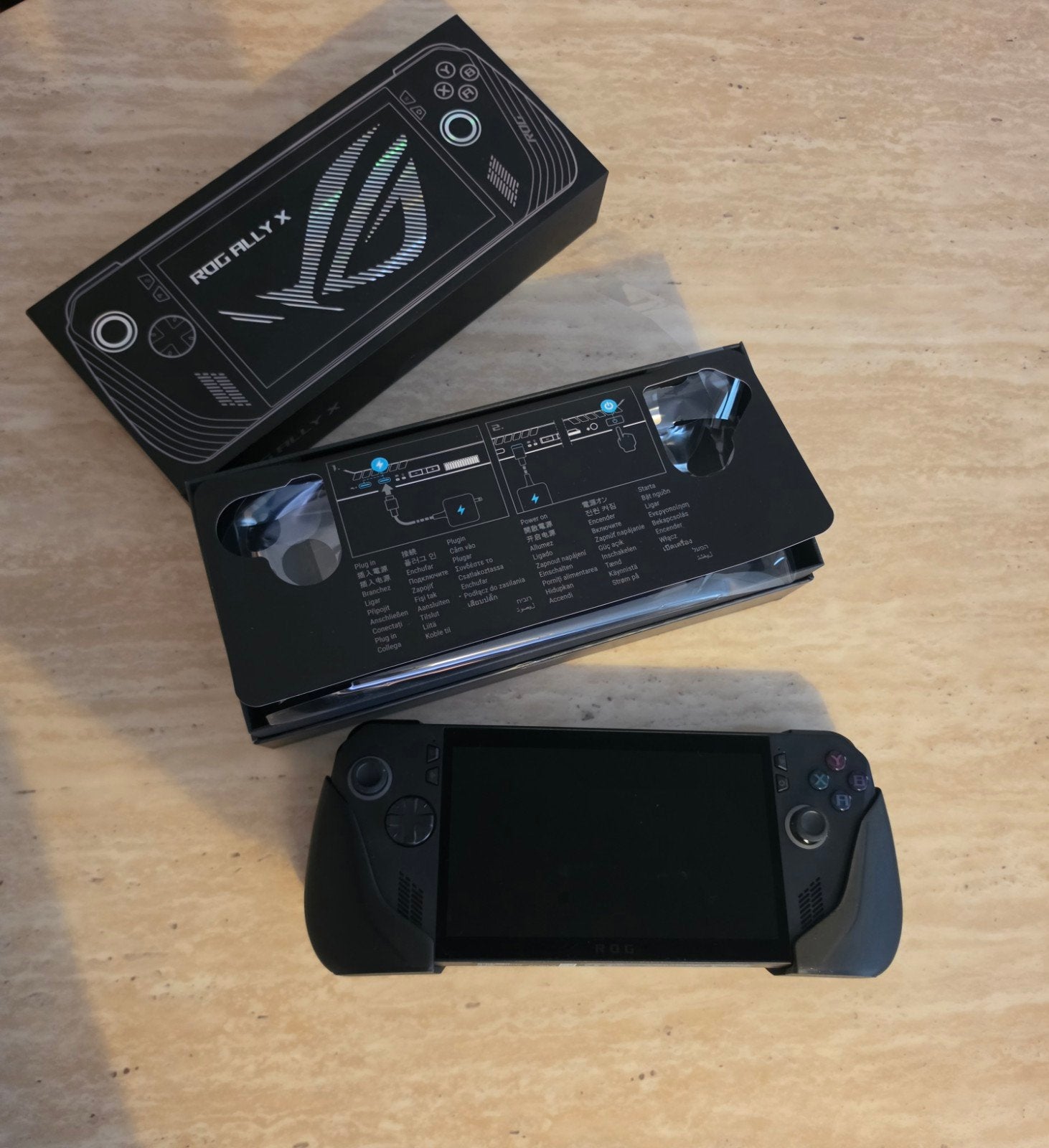 ASUS ROG Ally Z1 Extreme met garantie en travel case, Ophalen, ASUS, Zo goed als nieuw