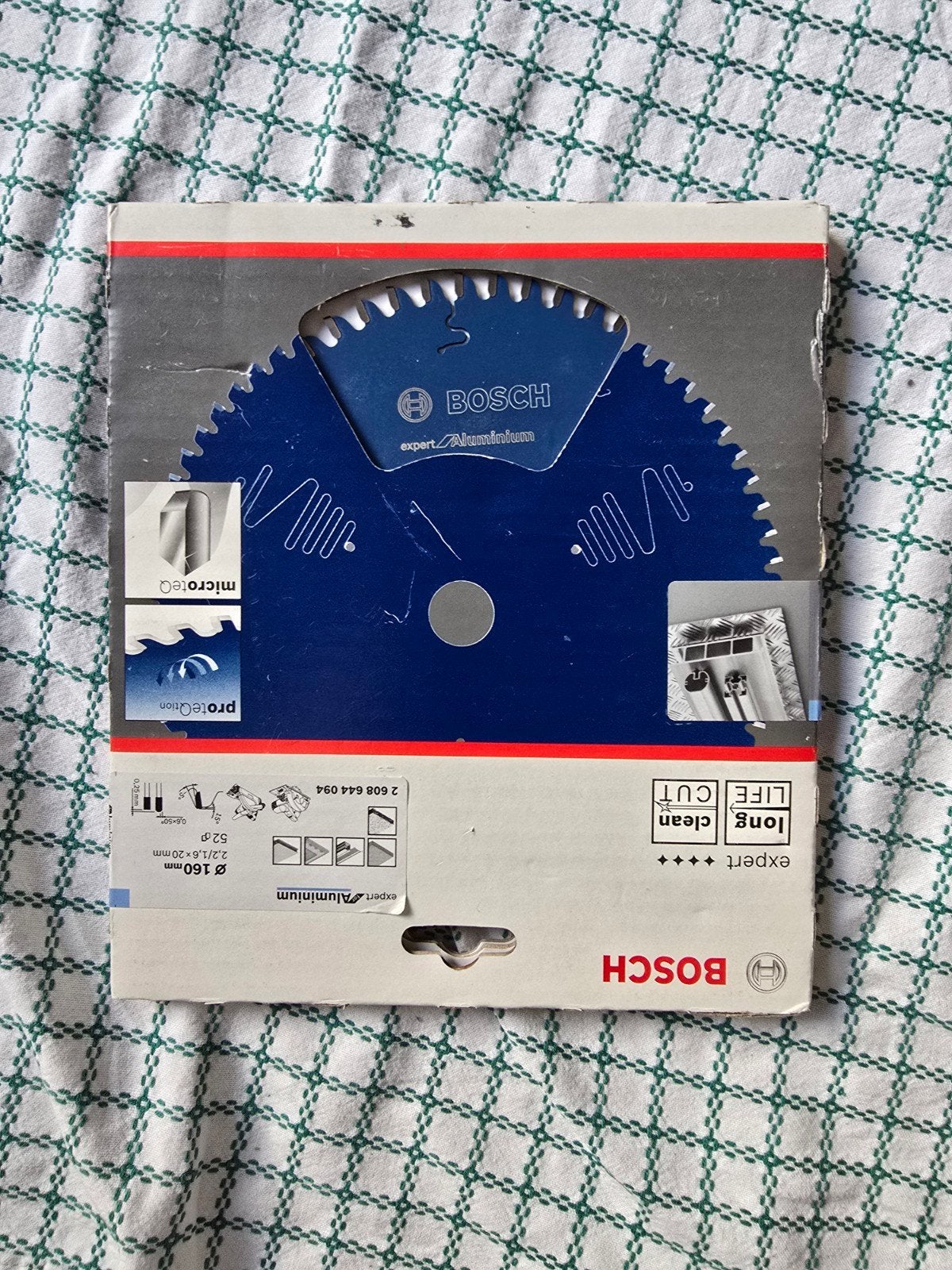 Bosch Expert Aluminium Cirkelzaagblad Ø160mm, Ophalen of Verzenden, Nieuw, Cirkelzaag, Bosch