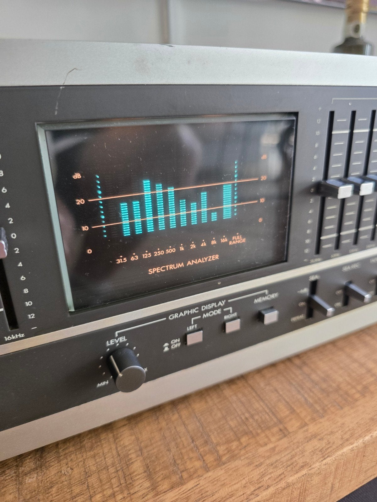 luxe grafische equalizer JVC SEA-80, Ophalen of Verzenden