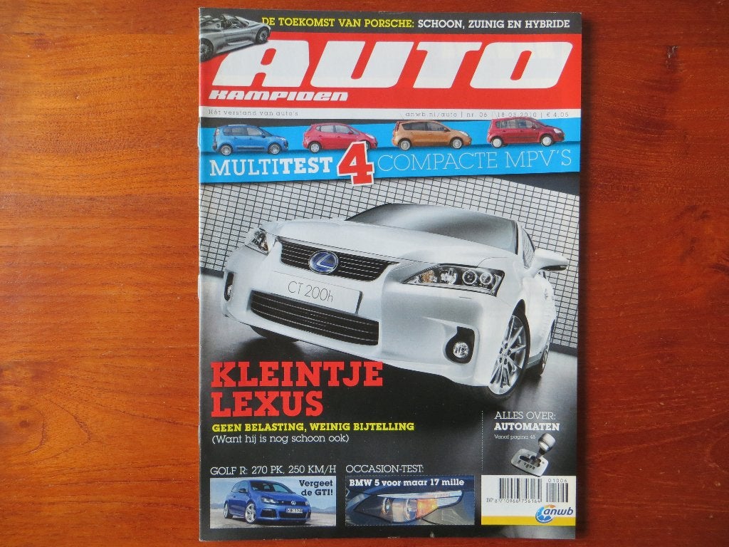 Autokampioen 6 2010 Golf R, Golf GTI 1, 159 SW, Punto, 918, Ophalen of Verzenden, Nieuw, Volkswagen