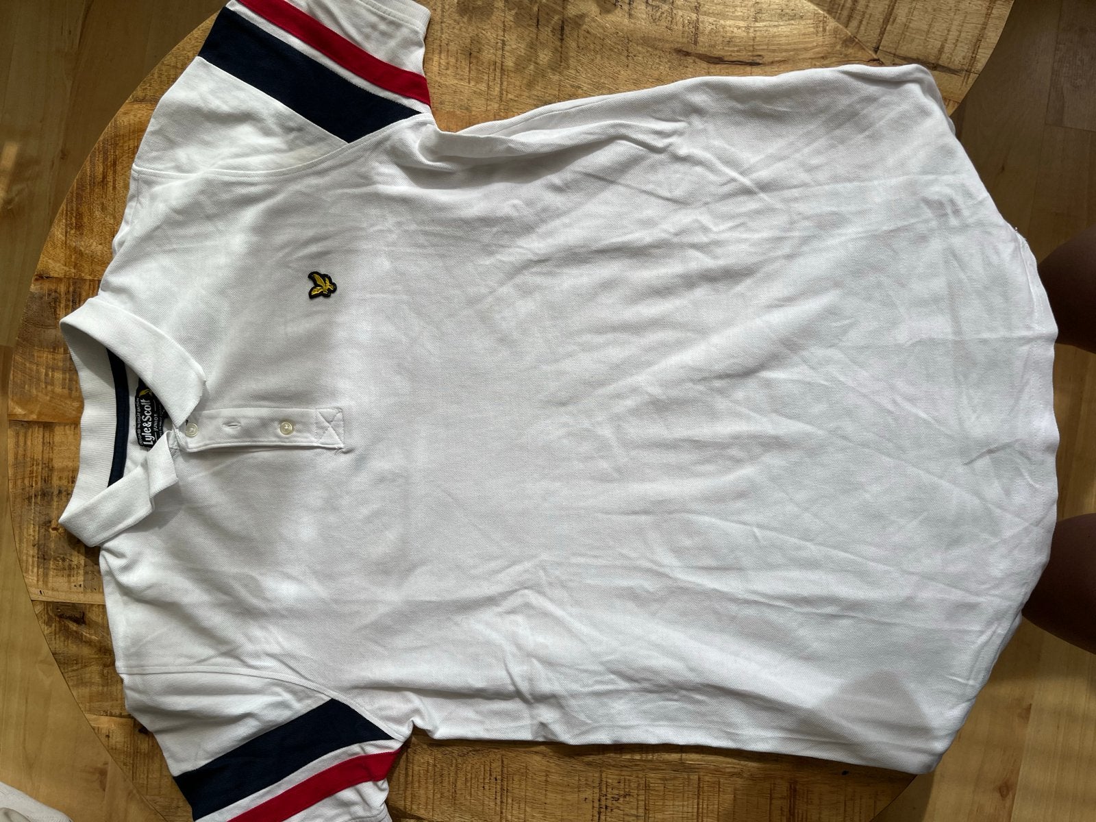 Lyle & Scott polo maat 176 - Zo goed als nieuw!, Ophalen of Verzenden, Zo goed als nieuw, Jongen, Shirt of Longsleeve