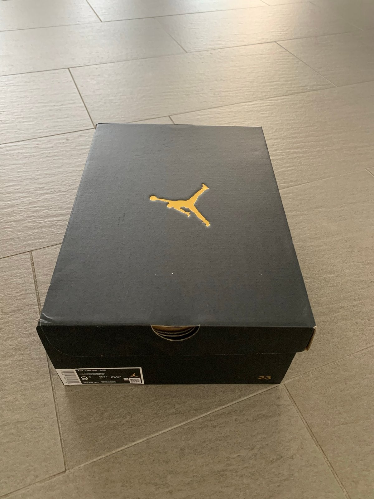 Nike Air Jordan 1 Mid Noble Green/Pollen-White - Maat 43, Kleding | Heren, Ophalen of Verzenden, Zo goed als nieuw, Overige kleuren