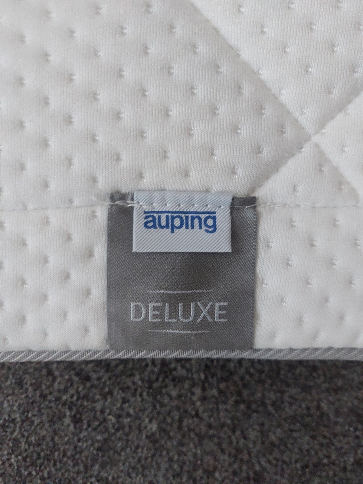 Auping Topper Deluxe 90x210 - Zo goed als nieuw, Ophalen, 90 cm, Eenpersoons, 210 cm