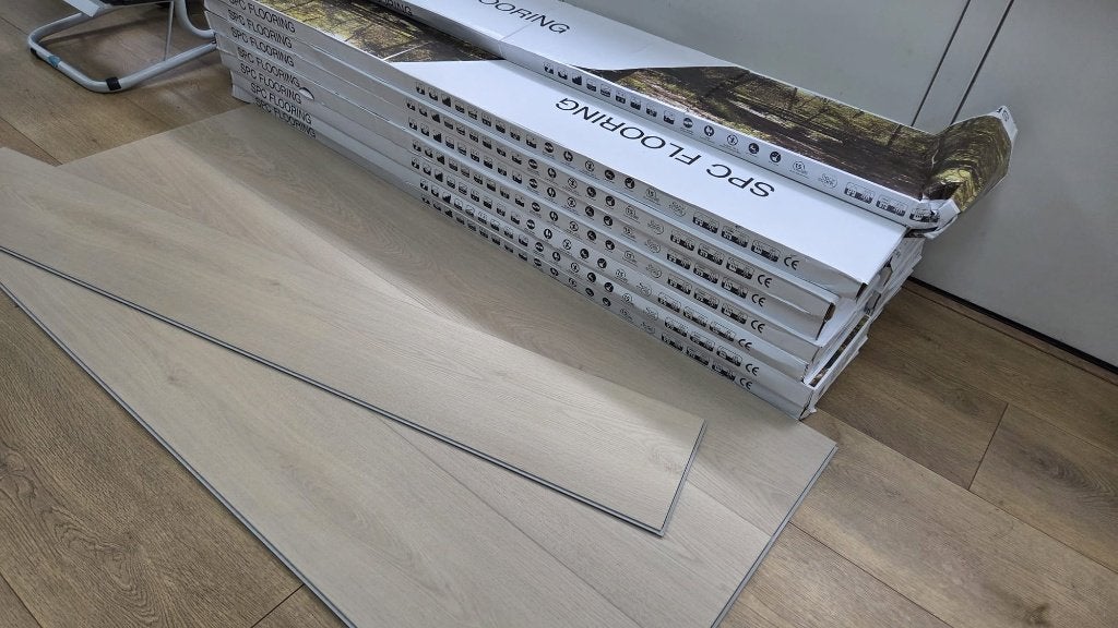 spc flooring pvc vloer, Ophalen, Nieuw, 25 tot 50 m², Overige typen