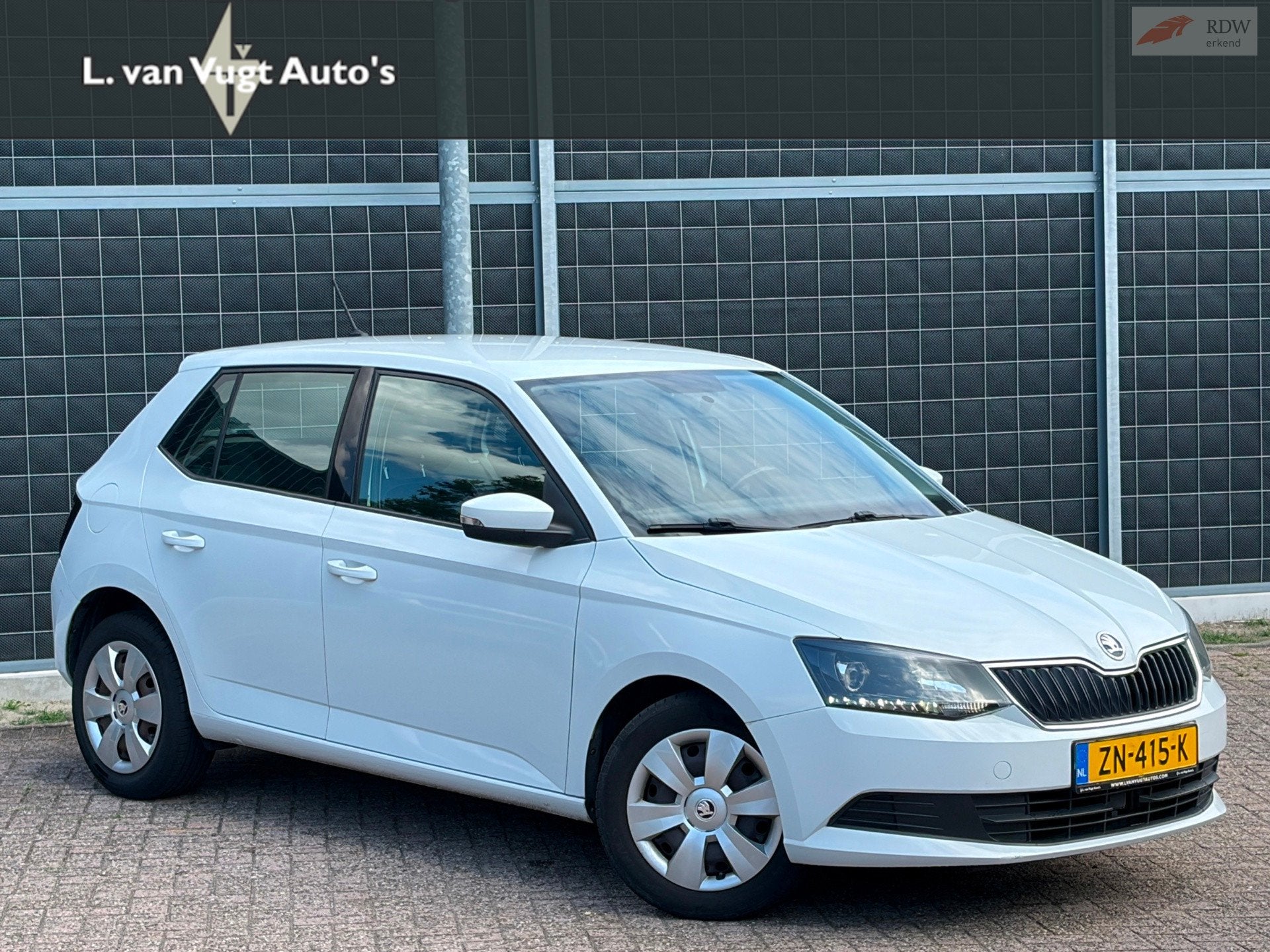 Skoda Fabia 1.0 Style | 1 jaar Garantie, Euro 6, Wit, Bedrijf, Geïmporteerd