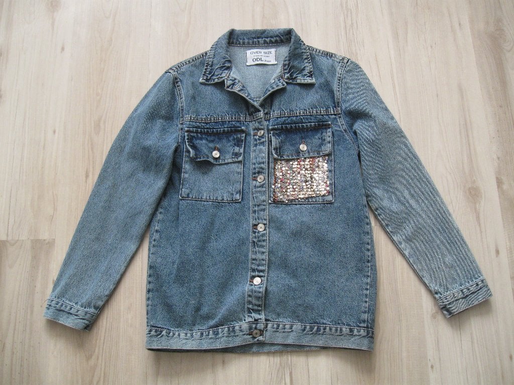 ODL jeans bijzonder mooi spijkerjasje maat M als nieuw, Kleding | Dames, Ophalen of Verzenden, Zo goed als nieuw, Maat 38/40 (M)