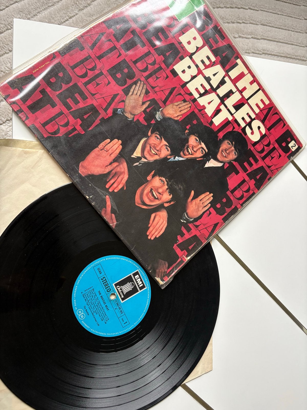 The Beatles Beat LP - Klassieke Pop/Rock Vinyl, LP, Gebruikt, Pop, Originele persing