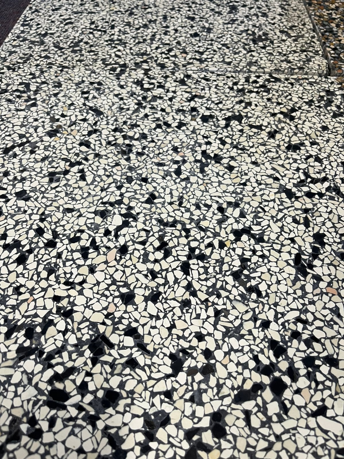 Terrazzo tegels 40x40, Doe-het-zelf en Verbouw, Tegels, Ophalen, Zo goed als nieuw, 10 m² of meer, Vloertegels