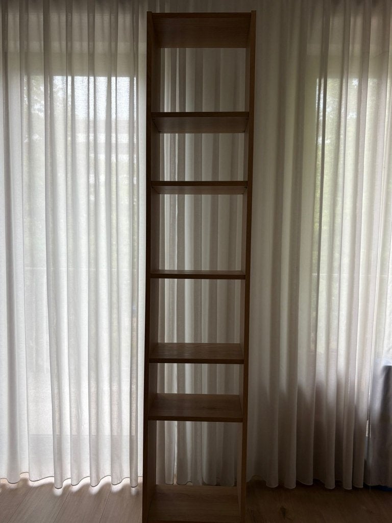 Bookcase oak BILLY  IKEA 40x28x202 cm, Ophalen, Met plank(en), Minder dan 50 cm, Gebruikt
