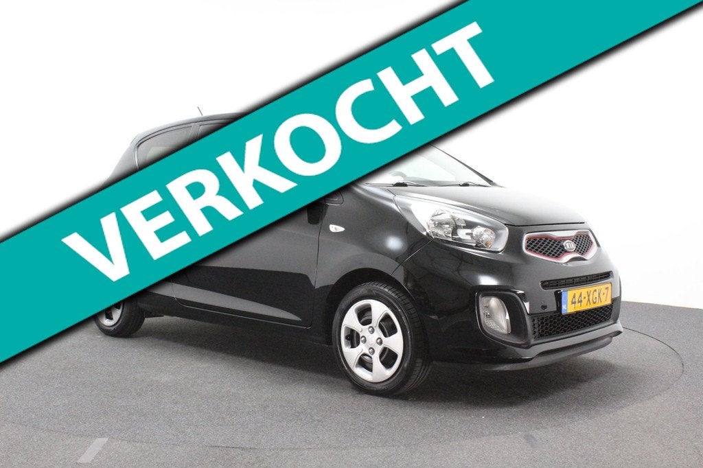 Kia Picanto 1.0 CVVT Comfort Pack | NAP | Airco | Goed onder, Voorwielaandrijving, Euro 5, Gebruikt, 400 kg