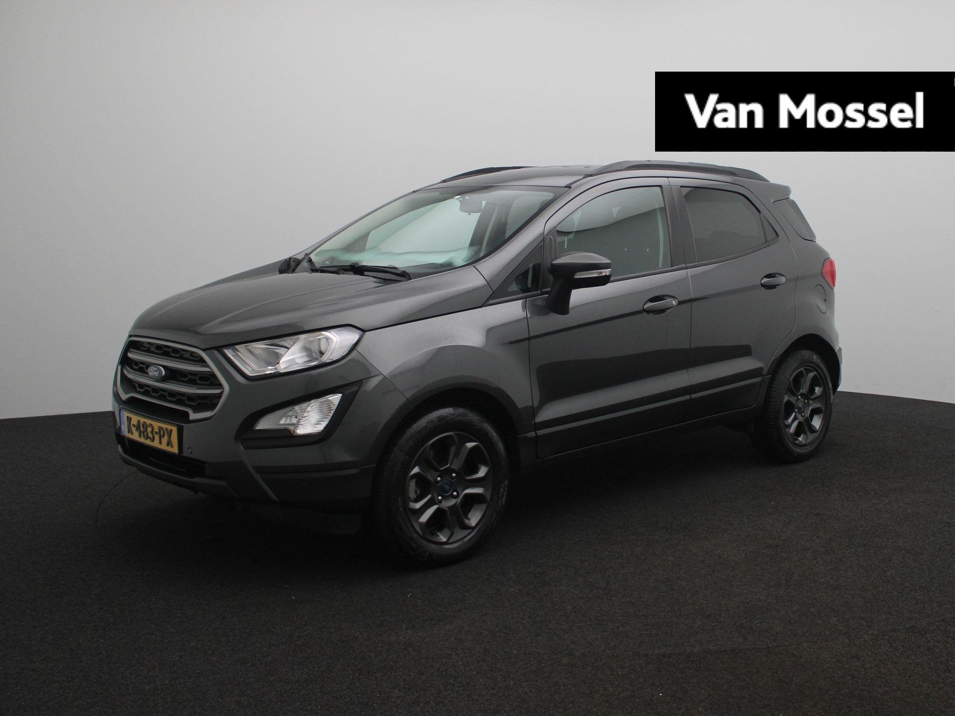 Ford EcoSport 1.0 EcoBoost Titanium | Automaat | Navigatie |, Auto's, 125 pk, Gebruikt, Ecosport, Leder en Stof