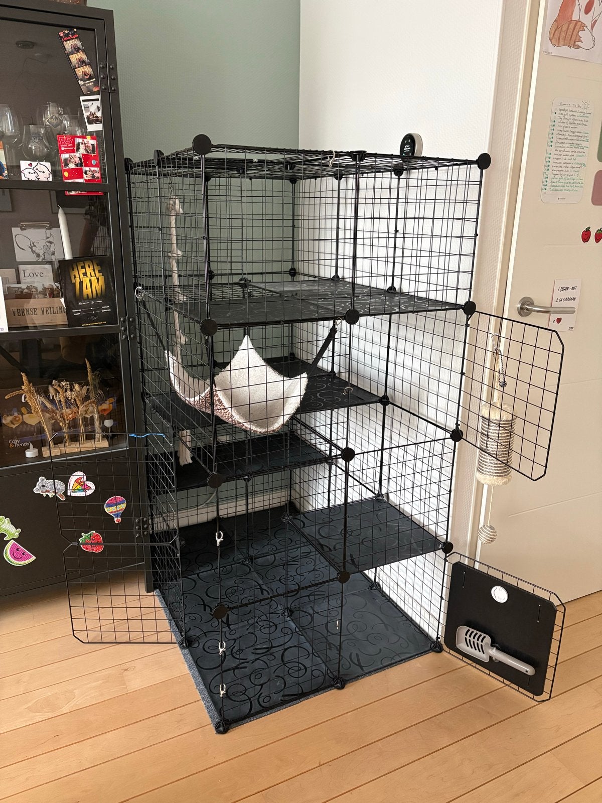 Kattenkooi / kattenbench 140cm hoog, Dieren en Toebehoren, Katten-accessoires, Ophalen of Verzenden, Gebruikt