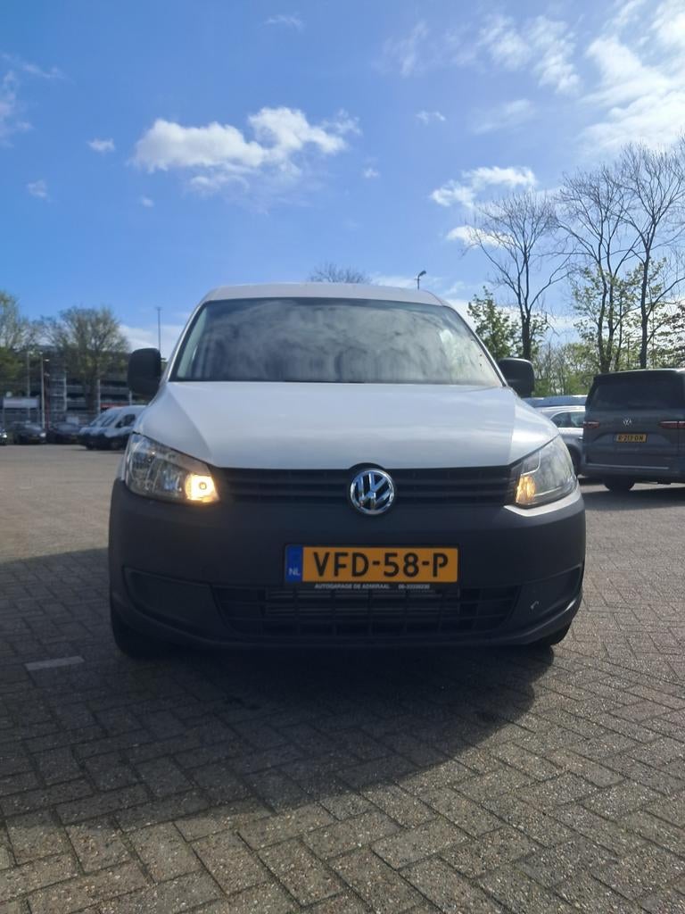 Volkswagen caddy 2015, Auto's, Euro 5, 4 cilinders, Wit, Bedrijf