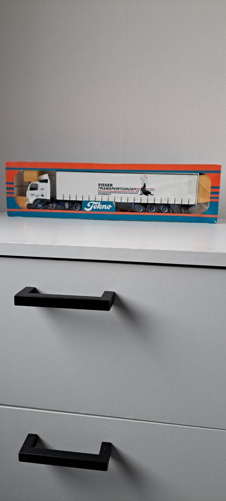 Tekno Visser Transportgroep Vrachtwagenmodel, Overige merken, 1:32 tot 1:50, Ophalen of Verzenden, Zo goed als nieuw