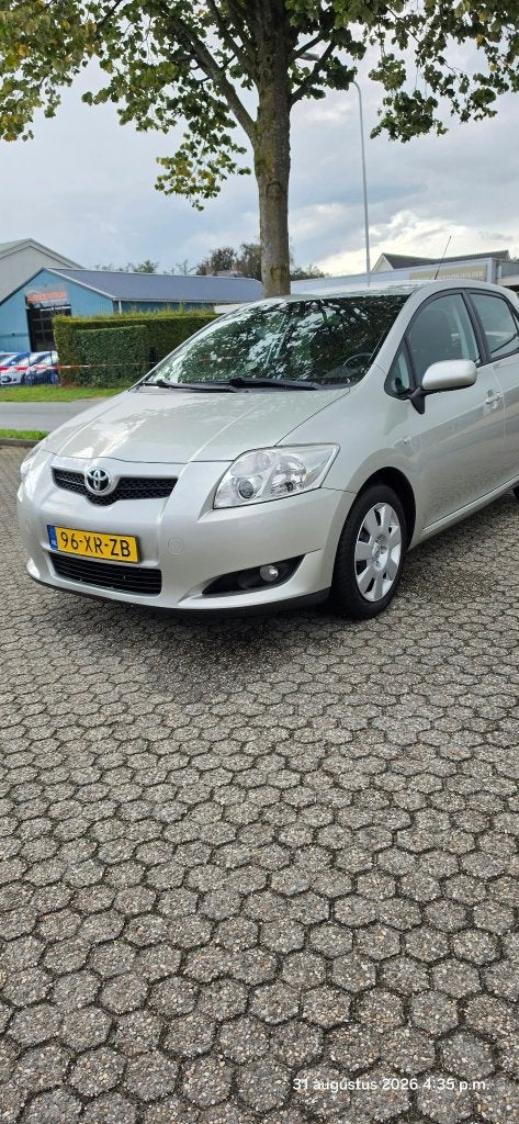 Toyota Auris 1.6 16V Vvt-i 5DR Terra MMT 2007 Grijs, Zwart, 4 cilinders, Parkeersensor, 1240 kg
