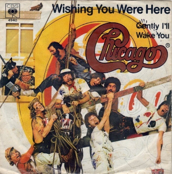 VERKOCHT Chicago – Wishing You Were Here (1977), Gebruikt, Fotohoes, 7 inch, Ophalen of Verzenden