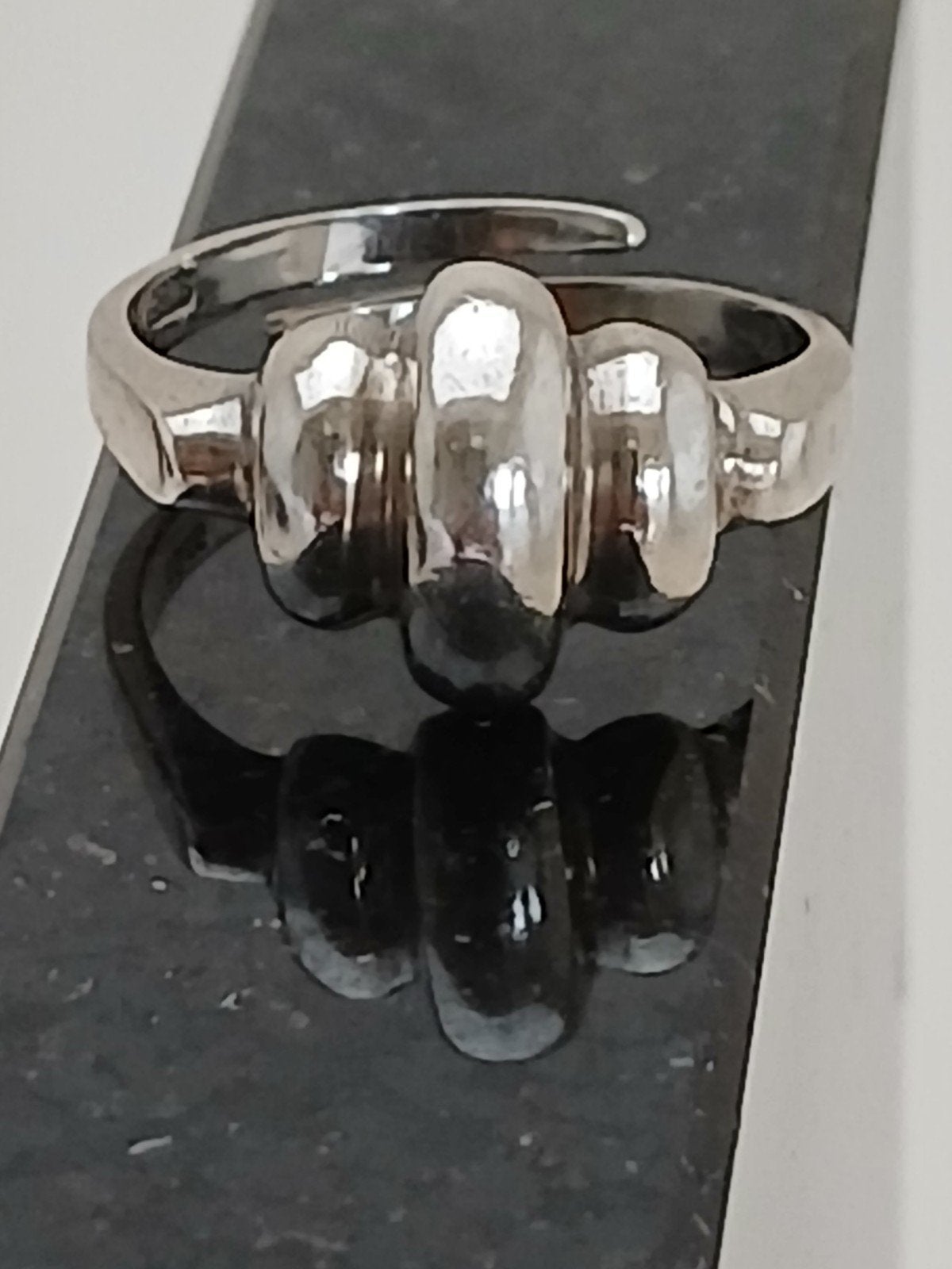 Verstelbare Zilveren Ring - Hoogwaardig Zilver 8.35, Ophalen of Verzenden