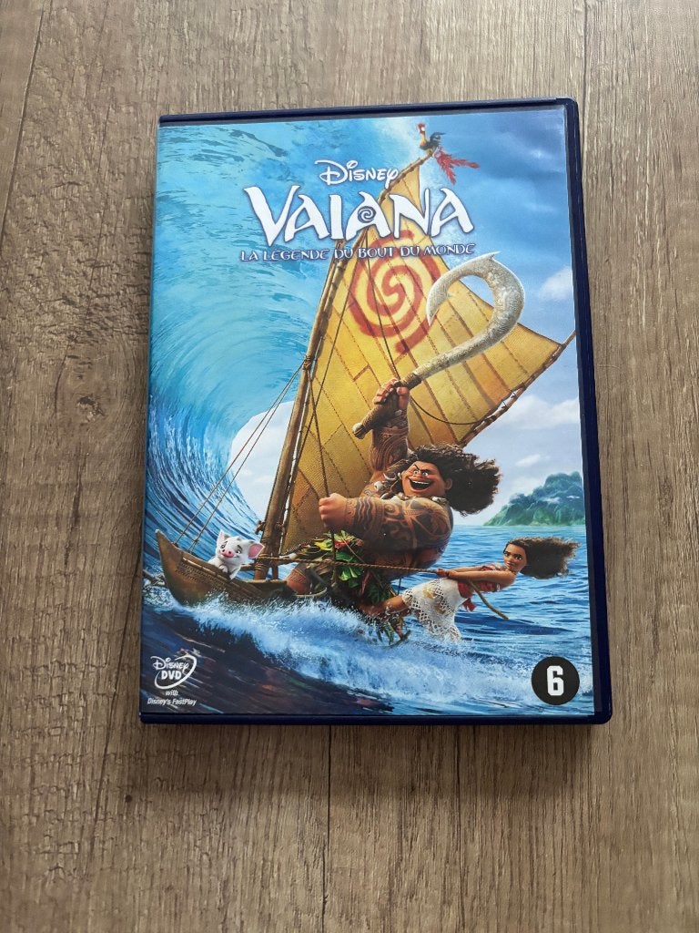disney dvd vaiana, Europees, Tekenfilm, Ophalen of Verzenden, Zo goed als nieuw