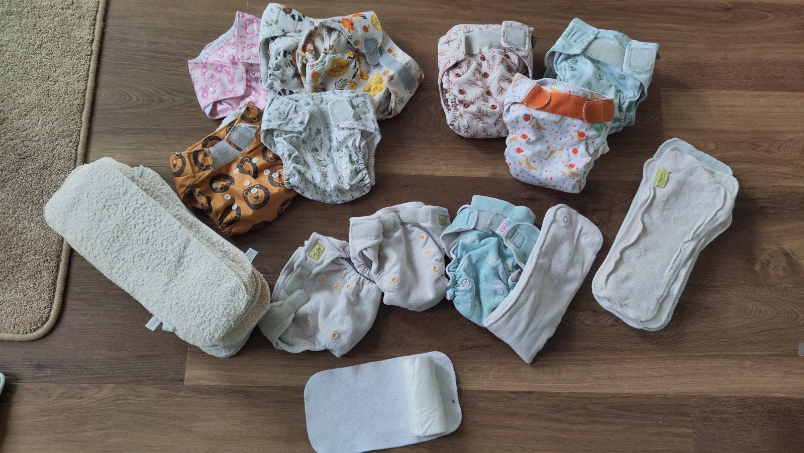 Wasbare luiers - Diverse merken en systemen, Kinderen en Baby's, Ophalen of Verzenden, Gebruikt