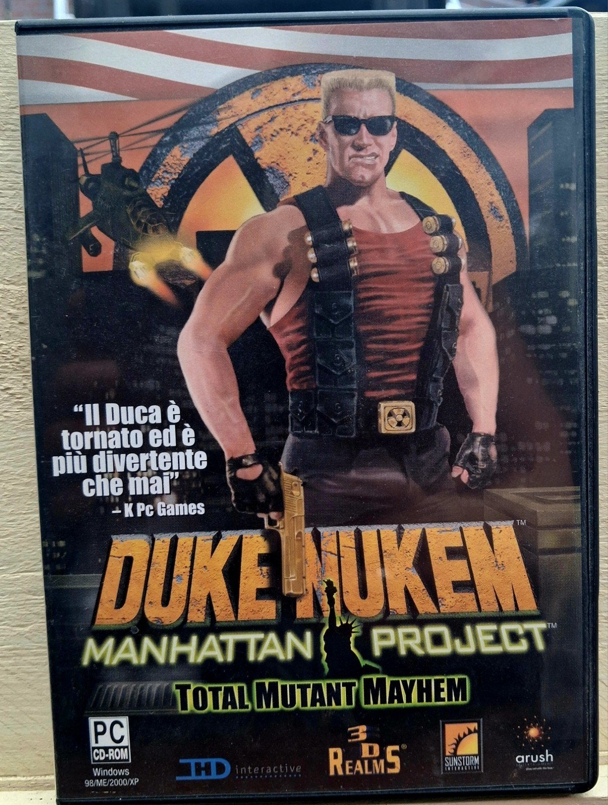 Duke Nukem: Manhattan Project (PC CD-ROM) - Vintage Editie, Spelcomputers en Games, Vanaf 18 jaar, Shooter, 1 speler, Ophalen of Verzenden
