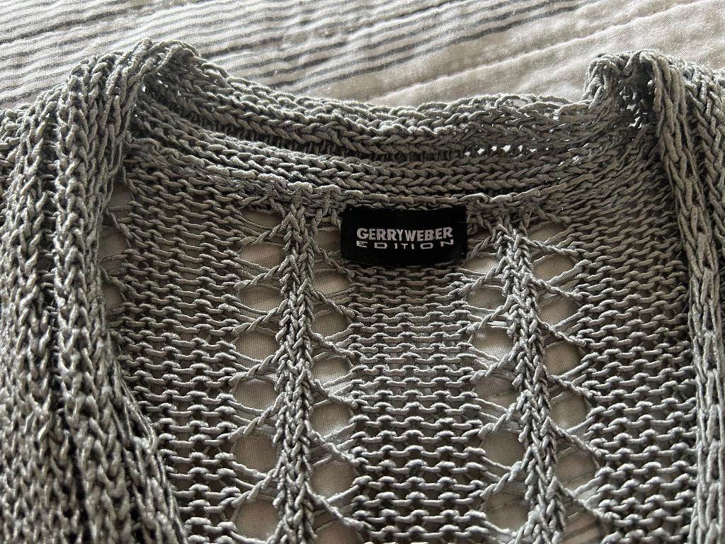 Vest Gerry Weber zomers, Maat 38/40 (M), Ophalen of Verzenden, Zo goed als nieuw, Grijs