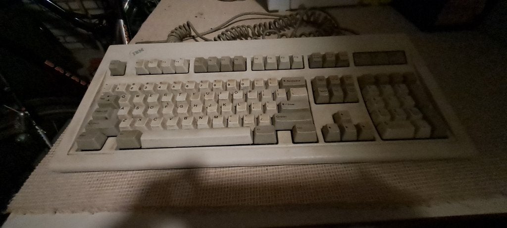 IBM model M toetsenbord uit 1989, artikelnr 1391401, Computers en Software, Gebruikt, Ophalen of Verzenden, Qwerty, IBM