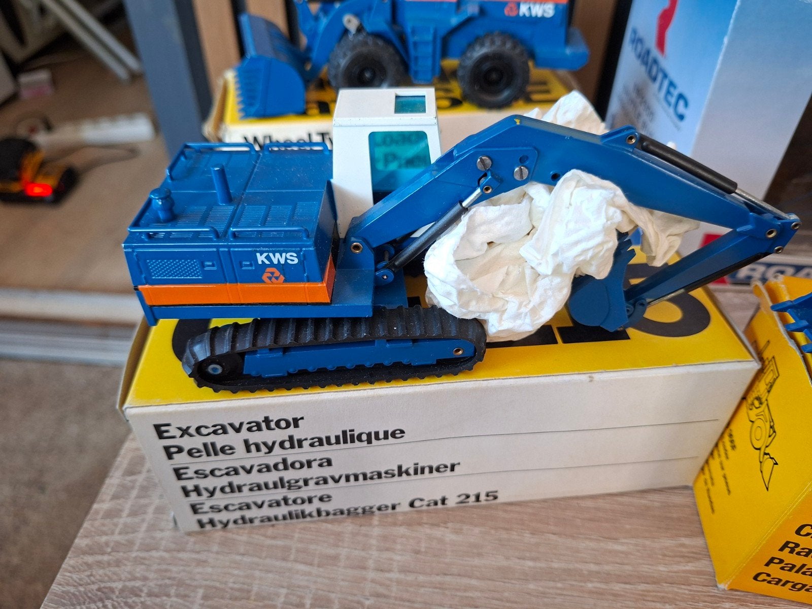 KWS Graafmachine met doos - Zo goed als nieuw, Hobby en Vrije tijd, Ophalen of Verzenden, Zo goed als nieuw