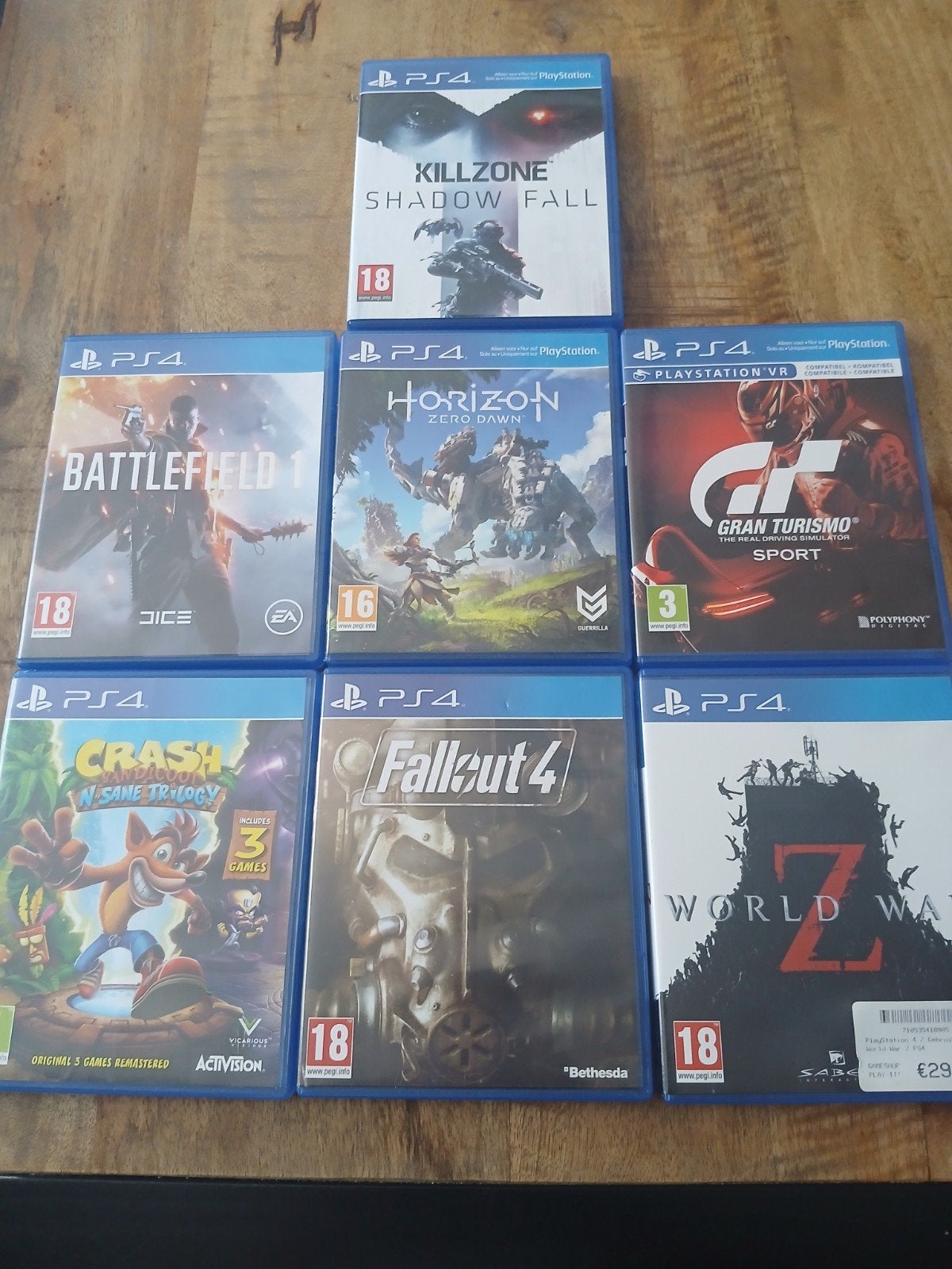 PS4 Games: Battlefield, Horizon, Killzone,, Online, Gebruikt, Vanaf 18 jaar, Overige genres
