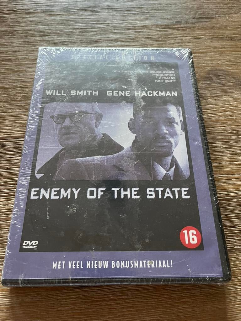 Enemy Of The State (Nieuw in Seal), Vanaf 16 jaar, Ophalen of Verzenden, Nieuw in verpakking, Actiethriller