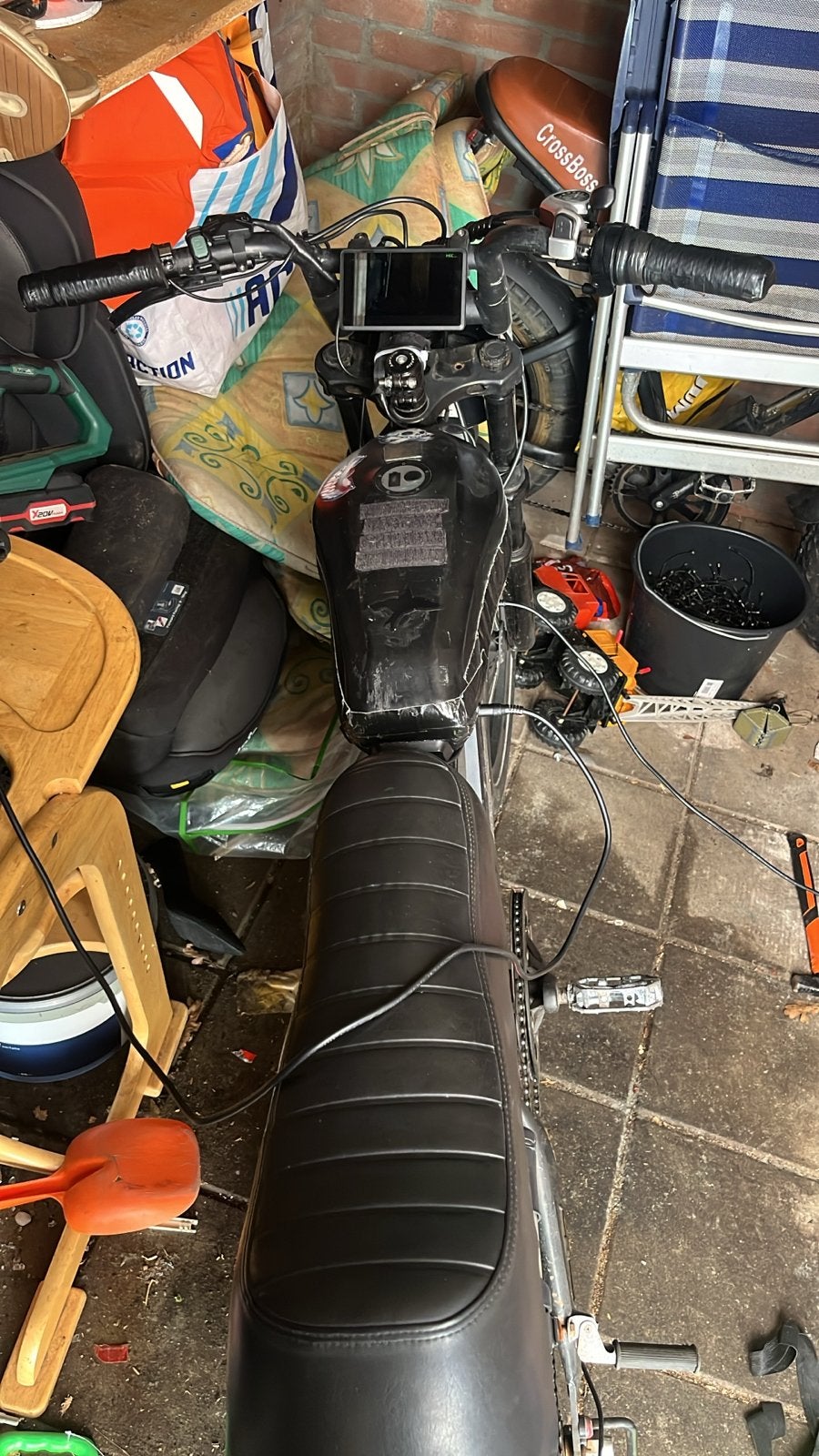 Fatbike v30 met dubbele accu - 45/50km/u, Fietsen en Brommers, Elektrische fietsen, Ophalen, Gebruikt, Overige merken
