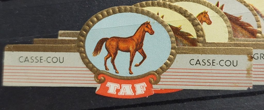 Sigarenbandjes, Ophalen of Verzenden, Gebruikt, Sigarenbandjes