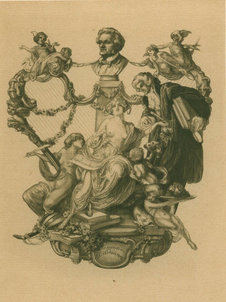 3012 Ex Libris Oostenrijk : Franz von Bayros, z.j., Antiek en Kunst, Verzenden, Ex libris