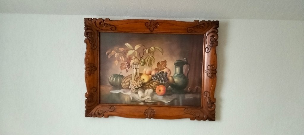 mooi schilderij. stilleven. bieden vanaf € 50,00, Huis en Inrichting, Woonaccessoires | Schilderijen, Tekeningen en Foto's, Ophalen
