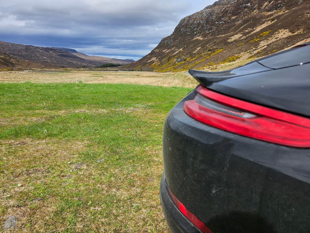 Porsche 991.2 Carrera Moshammer ducktail - Zwart, Auto-onderdelen, Carrosserie en Plaatwerk, Achterklep, Porsche, Achter, Gebruikt