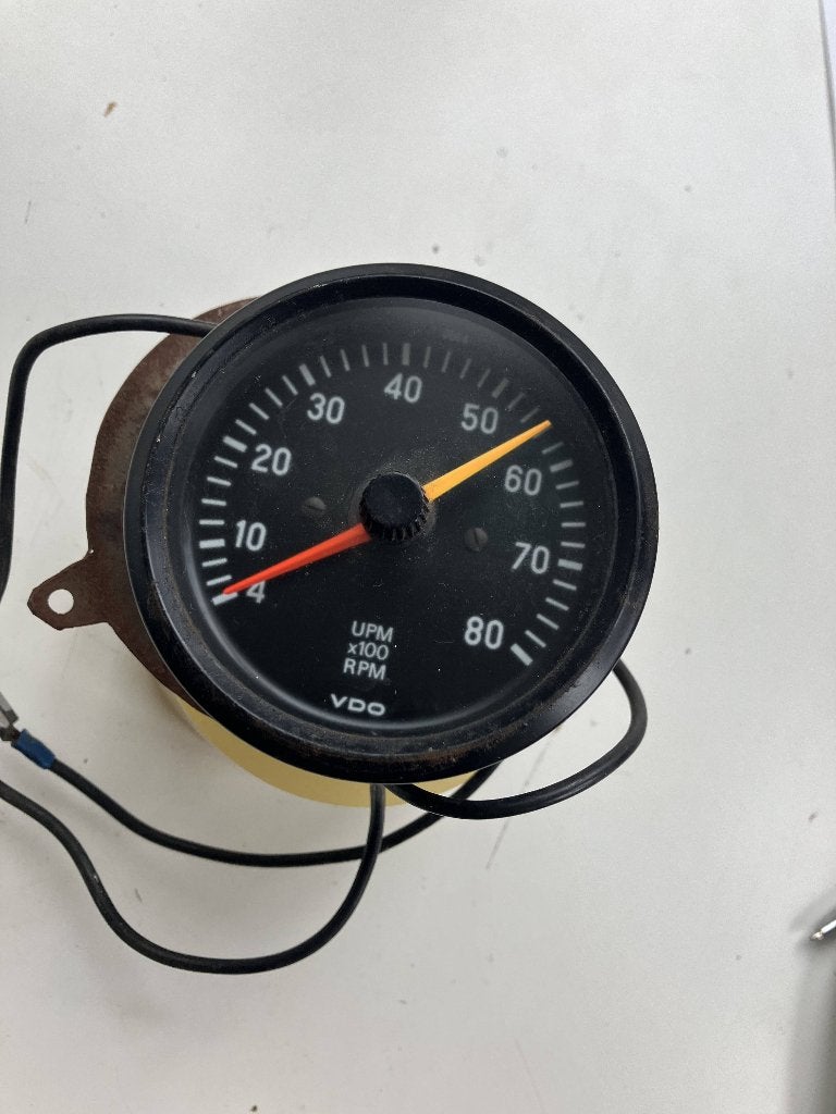 VDO toerenteller vintage 80 mm., Ophalen of Verzenden, Gebruikt, BMW