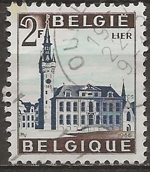 België, Verzenden, Gestempeld