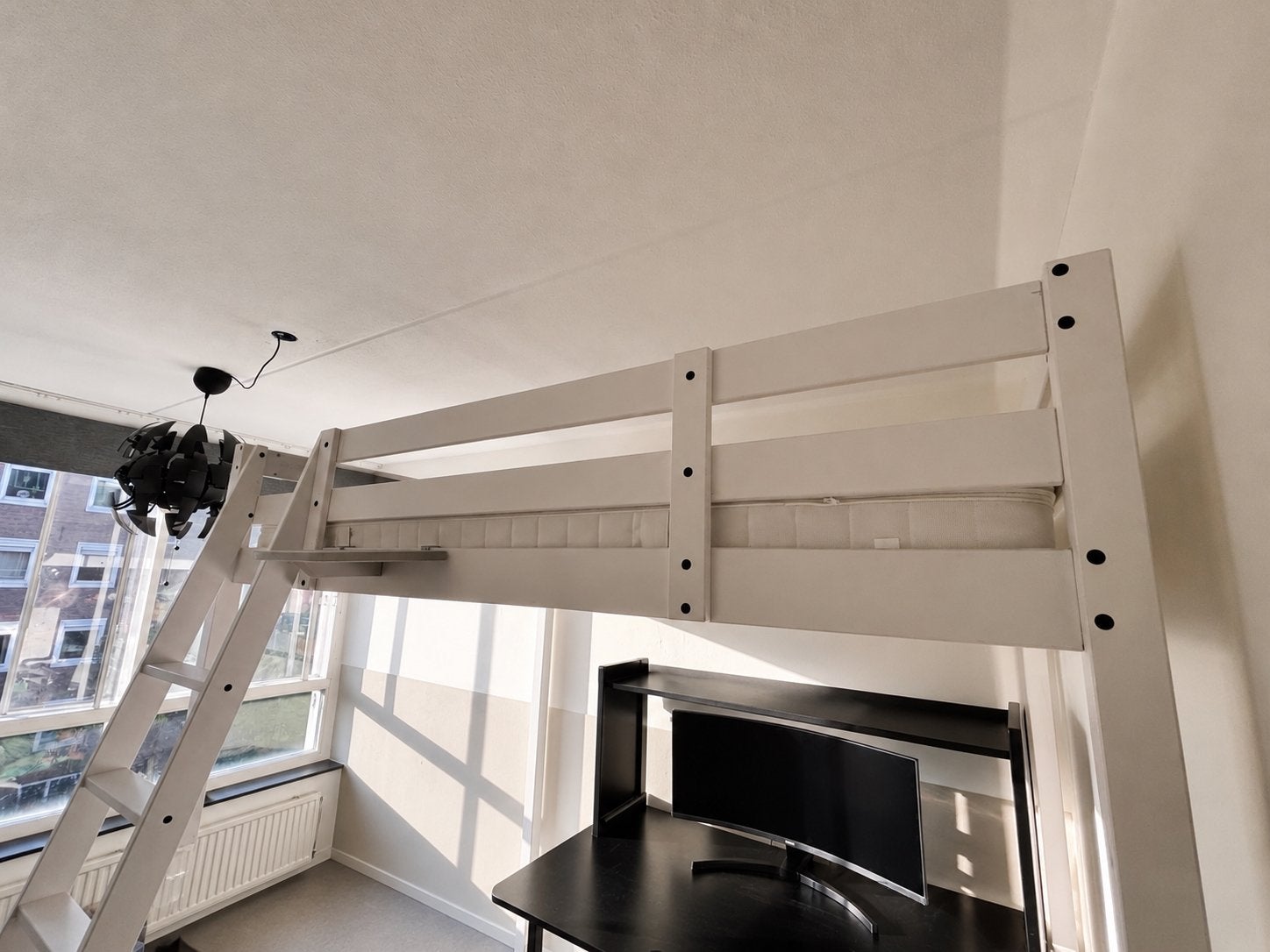 IKEA STORÅ hoogslaper - uitstekende staat, Ophalen, Hoogslaper, Tweepersoons, 140 cm