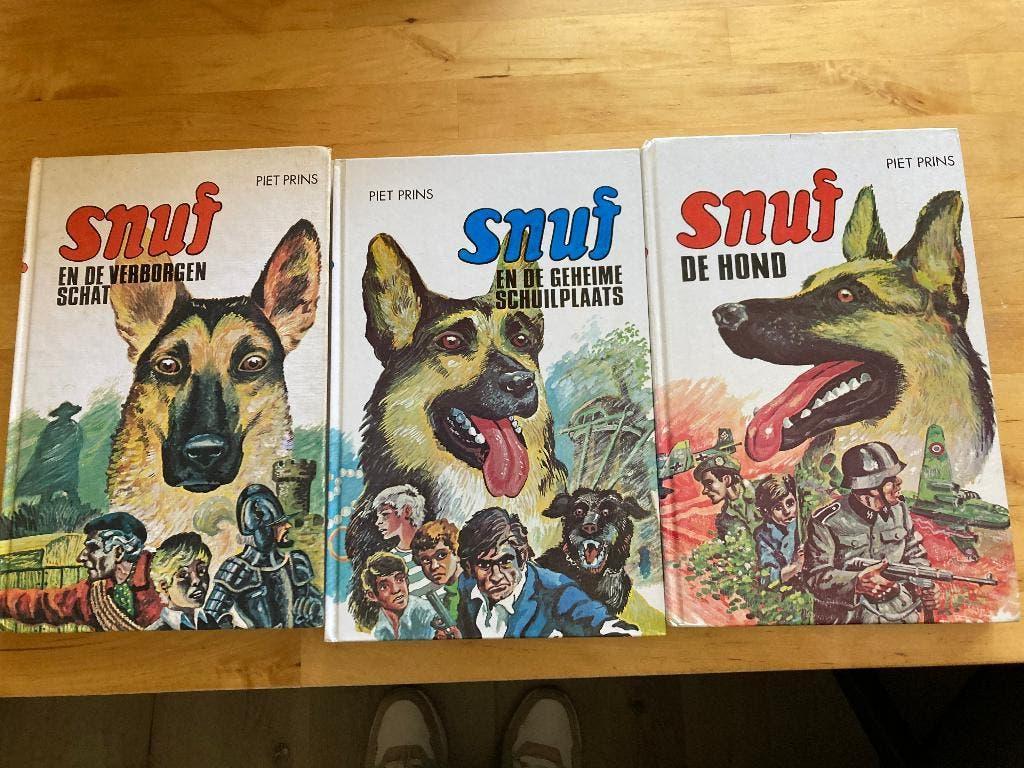 3x boek van Snuf de Hond van Piet Prins, Boeken, Gelezen, Ophalen of Verzenden, Fictie, Piet Prins