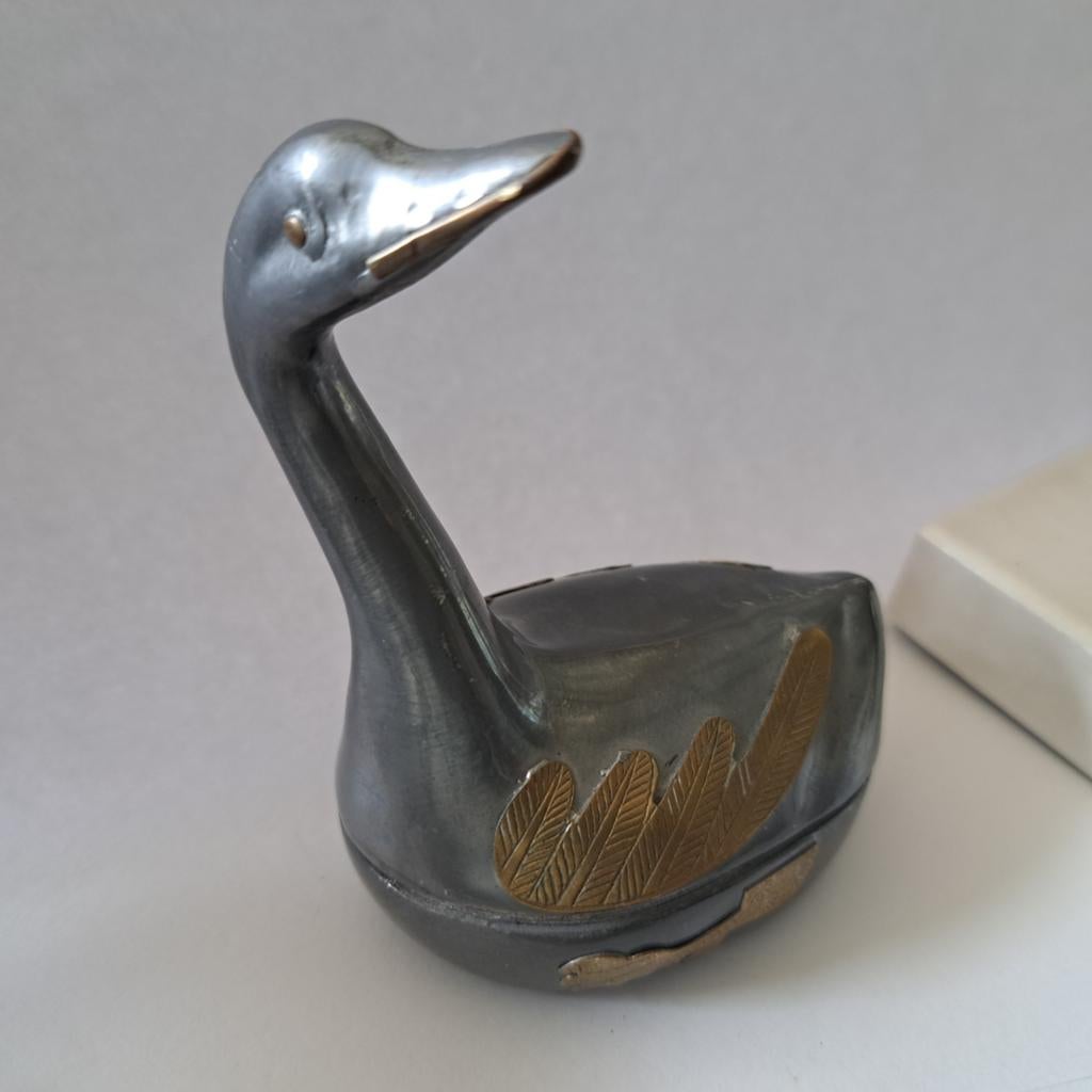 Vintage zwaan doosje, Verzenden