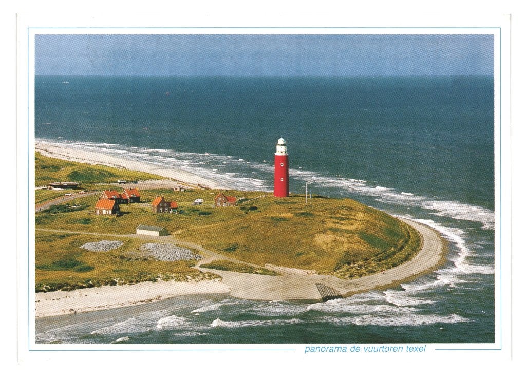 988237 Texel Vuurtoren _Gelopen met mooie zegel Efteling