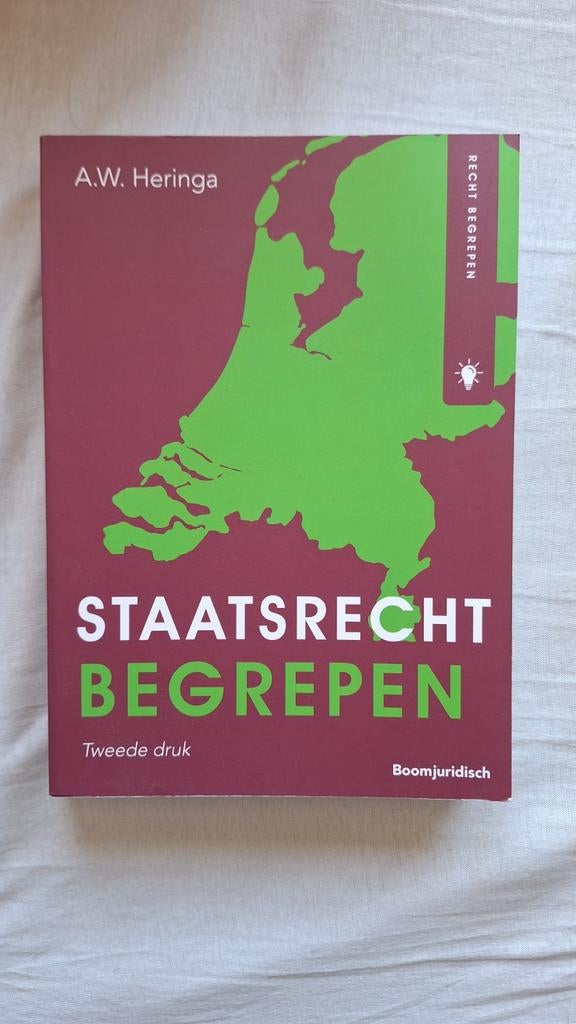 A.W. Heringa - Staatsrecht begrepen, Boeken, A.W. Heringa, Sociale wetenschap, Ophalen of Verzenden, Zo goed als nieuw