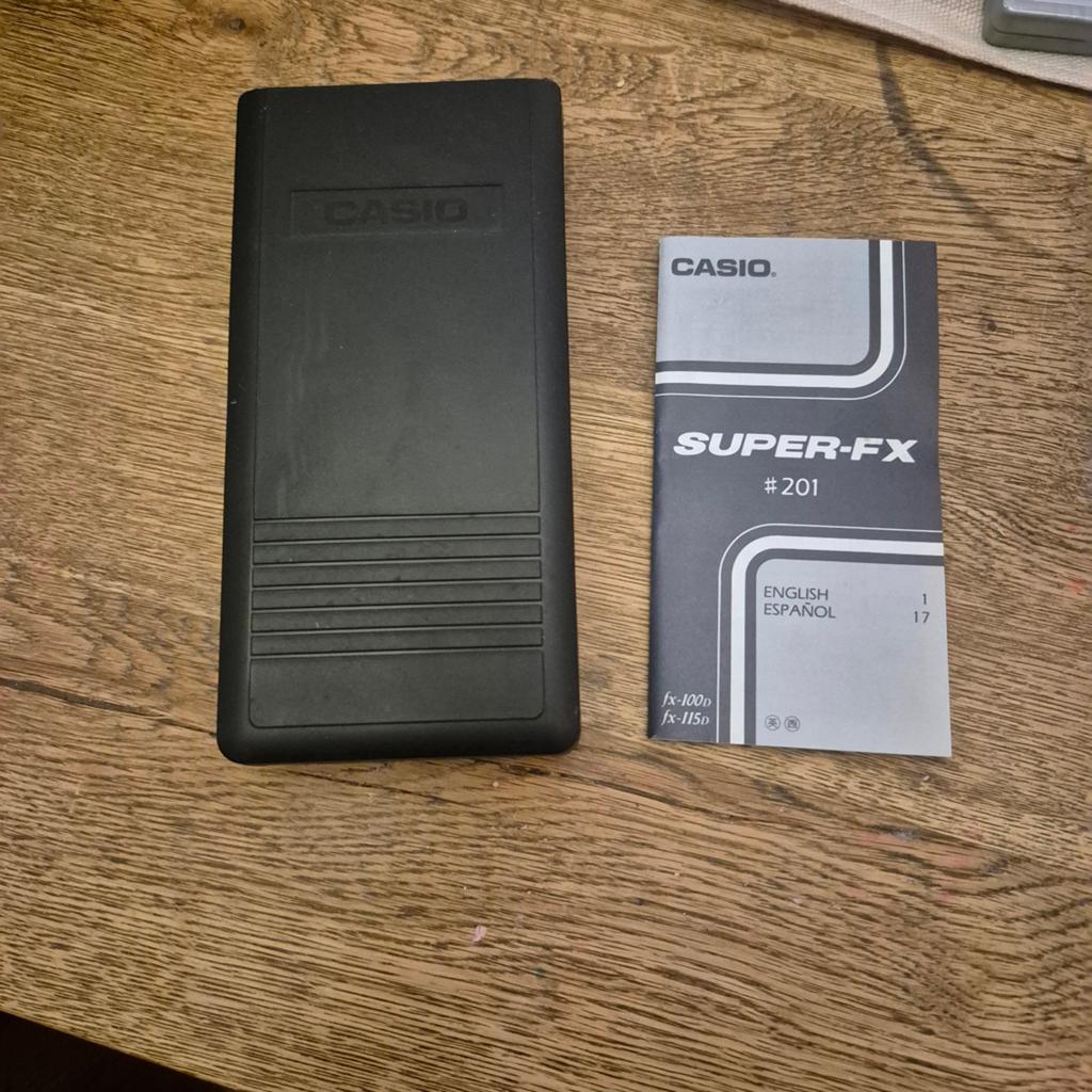 Rekenmachine casio, Diversen, Rekenmachines, Ophalen, Zo goed als nieuw